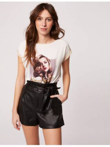 Morgan Футболка 211-DMOMENT Бежевий Regular Fit Morgan Футболка 211-DMOMENT Бежевий Regular Fit