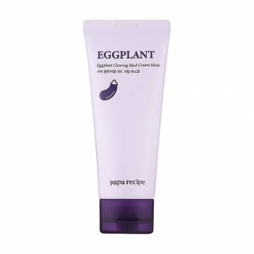 Очищающая маска для лица Papa Recipe Eggplant Clearing Mud Cream Mask с экстрактом баклажана, 100 мл Очищающая маска для лица Papa Recipe Eggplant Clearing Mud Cream Mask с экстрактом баклажана, 100 мл