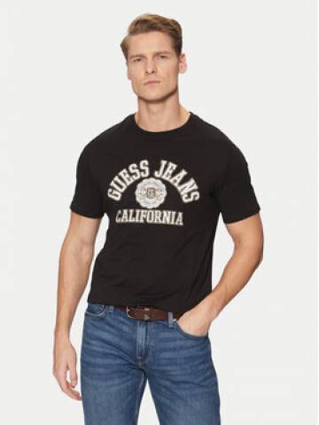 Guess Jeans Футболка M5RI80 K8HM0 Чорний Slim Fit Guess Jeans Футболка M5RI80 K8HM0 Чорний Slim Fit