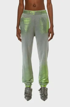 Женские серые спортивные брюки P-LEB PANTALONI Серый S Diesel A12726 0DPAQ