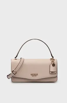 Женская бежевая сумка ECO EVAINE Бежевый ONESIZE Guess HWEVG953520