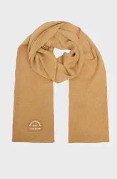 Женский бежевый шарф rsg Бежевый ONESIZE Karl Lagerfeld A4W33113