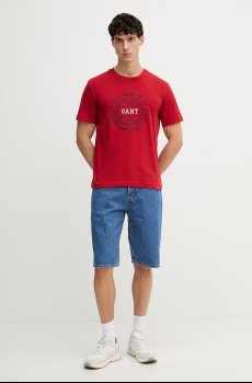 Gant футболка для мужчин из хлопка