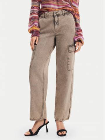 Desigual Джинси Casandr 24WWDD96 Сірий Straight Fit Desigual Джинси Casandr 24WWDD96 Сірий Straight Fit