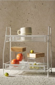 Кухонна полиця - білий