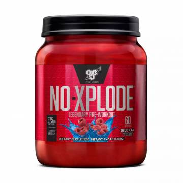 Предтренировочный комплекс BSN N.O.-Xplode 3.3 Pre-Workout Голубая малина, в порошке, 1.11 кг Предтренировочный комплекс BSN N.O.-Xplode 3.3 Pre-Workout Голубая малина, в порошке, 1.11 кг