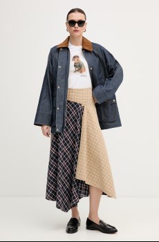 Хлопковая футболка Barbour Marine