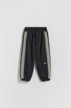 Reserved - Бавовняні джогери - темно-сірий - 491HK-90X