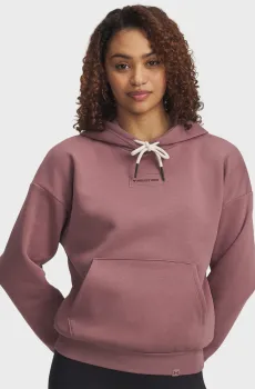 Женское бордовое худи Pjt Rck Icon Hoodie Бордовый M Under Armour 6005087-651
