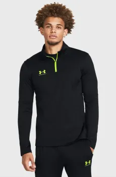 Мужская черная спортивная кофта UA Ms Ch. Midlayer Черный S Under Armour 1379588-004