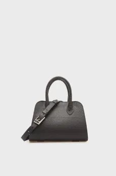 Женская черная кожаная сумка Elegant Черный ONESIZE PRPY PRSSUA003W