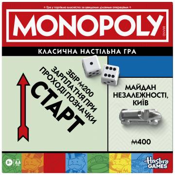 Настільна гра Hasbro Gaming Монополія класична оновлена (G0009657)
