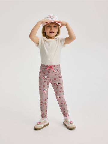 Reserved - GIRLS` TROUSERS - світло-ліловий - 6214G-40X Reserved - GIRLS` TROUSERS - світло-ліловий - 6214G-40X