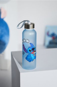 Пляшка для напоїв з ручкою Stitch - різнобарвний