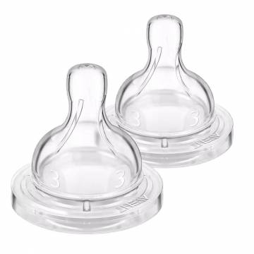 Соска Avent Anti-Colic Середній потік 2 шт (SCY763/02) Соска Avent Anti-Colic Середній потік 2 шт (SCY763/02)