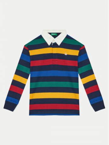 United Colors Of Benetton Поло 3TBXC301M Кольоровий Regular Fit United Colors Of Benetton Поло 3TBXC301M Кольоровий Regular Fit