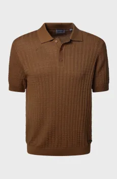Мужское коричневое поло Коричневый XXL Pierre Cardin PC.-C5 51964.5146