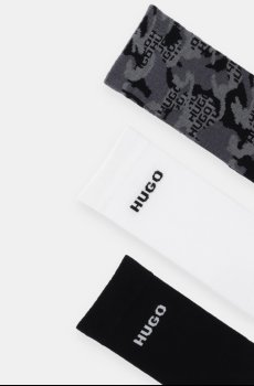 Носки HUGO 3 шт 3P QS RIB CAMO CC