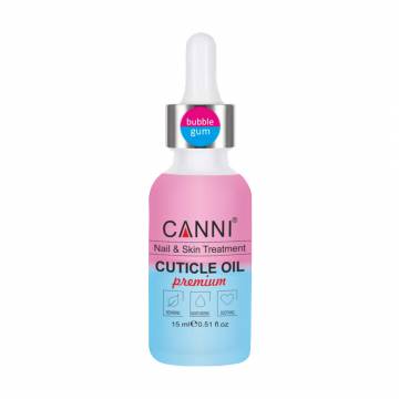 Двухфазное масло для кутикул Canni BubbleGum, 15 мл Двухфазное масло для кутикул Canni BubbleGum, 15 мл