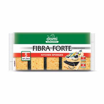 Губки кухонные Domi, 5 шт Губки кухонные Domi, 5 шт