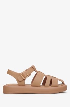 Сандалі шкіряні коричневі Estro ER00112656