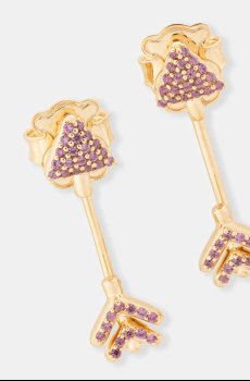 Позолоченные серьги Tous