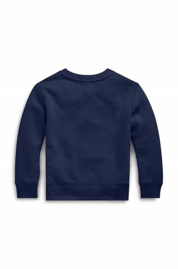 Детская кофта Polo Ralph Lauren цвет синий гладкая Детская кофта Polo Ralph Lauren цвет синий гладкая