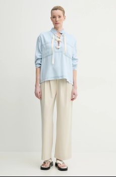 Джинсовая блузка MUNTHE FUXALIMA