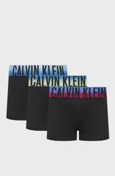 Мужские черные боксеры (3 шт) TRUNK Разноцветный XXL Calvin Klein LV00NB4621