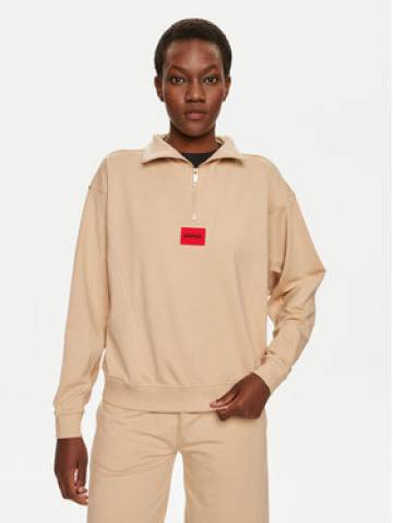 Hugo Світшот Talua 50508701 Бежевий Relaxed Fit Hugo Світшот Talua 50508701 Бежевий Relaxed Fit