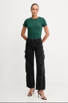 Хлопковая футболка Pinko