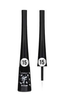 Подводка для глаз Misslyn Dip It Dip Eyeliner 15 Pure White, 2.3 мл