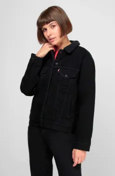 Женская черная джинсовая куртка Черный XS Levi’s® 36137;0015