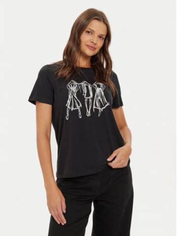 Vero Moda Футболка Romy 10320297 Чорний Regular Fit Vero Moda Футболка Romy 10320297 Чорний Regular Fit