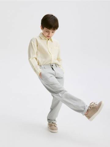 Reserved - BOYS` TROUSERS - світло-сірий - 239CJ-09X Reserved - BOYS` TROUSERS - світло-сірий - 239CJ-09X