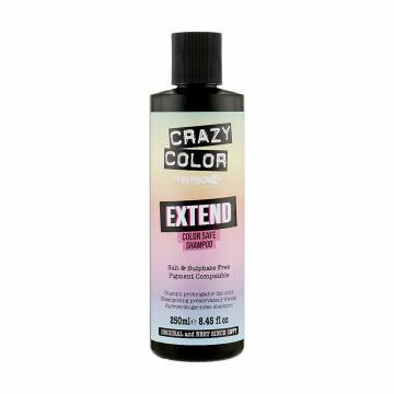 Бессульфатный шампунь Crazy Color Extend Color Safe Shampoo для окрашенных волос, 250 мл Бессульфатный шампунь Crazy Color Extend Color Safe Shampoo для окрашенных волос, 250 мл
