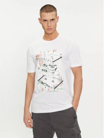 Boss Футболка Te_Cassatte 50516003 Білий Regular Fit Boss Футболка Te_Cassatte 50516003 Білий Regular Fit