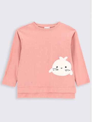 Coccodrillo Світшот ZC2132901WIK Рожевий Regular Fit Coccodrillo Світшот ZC2132901WIK Рожевий Regular Fit