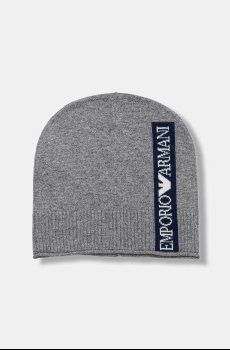 Детская шапка и шарф с примесью шерсти Emporio Armani