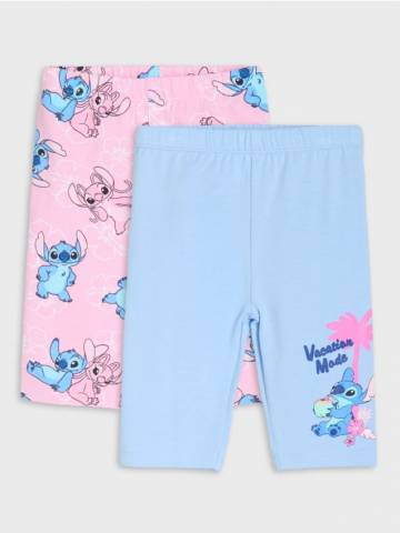 Легінси, 2 пари Stitch - блакитний Легінси, 2 пари Stitch - блакитний