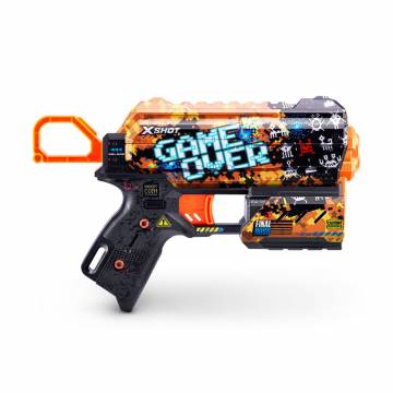 Швидкострільний бластер X-Shot Skins Flux Game Over (36516E) Швидкострільний бластер X-Shot Skins Flux Game Over (36516E)