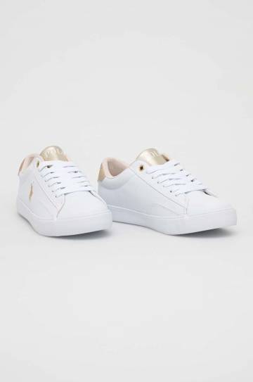 Детские кроссовки Polo Ralph Lauren цвет белый Детские кроссовки Polo Ralph Lauren цвет белый