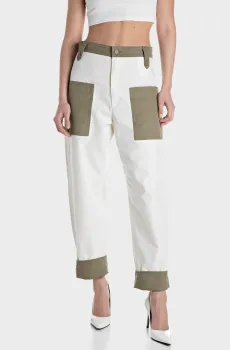 Женские белые брюки Белый 26 Replay W8136 .000.10348