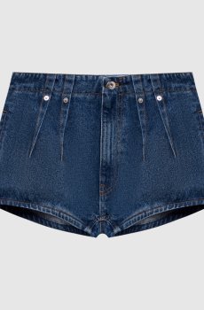 Синие джинсовые шорты