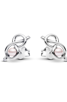 Сережки "Вузол нескінченності"