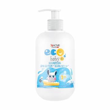 Детский шампунь для волос Eco Baby с экстрактом хлопка и маслом льна, от 3 лет, 500 мл Детский шампунь для волос Eco Baby с экстрактом хлопка и маслом льна, от 3 лет, 500 мл