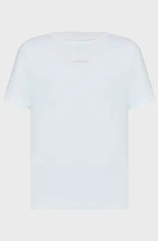 Мужская белая футболка CREW NECK TEE Белый M Calvin Klein KM0KM01138