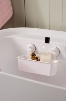 Органайзер для ванної - білий
