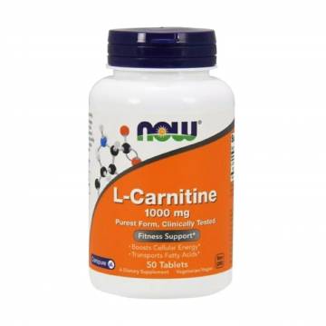 L-Карнитин NOW foods L-Carnitine 1000 мг, 50 таблеток L-Карнитин NOW foods L-Carnitine 1000 мг, 50 таблеток