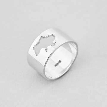 Серебряное кольцо Minimal ВС-473р-19 19 Серебряное кольцо Minimal ВС-473р-19 19